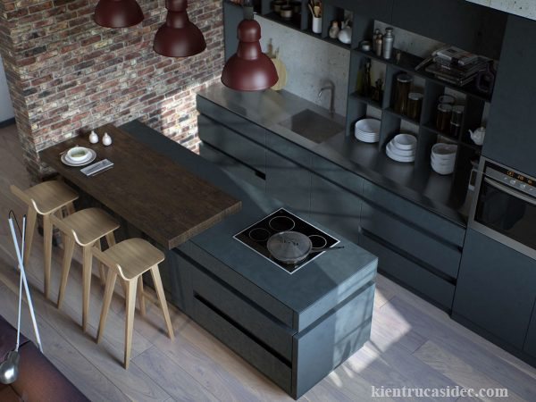 NHỮNG XU HƯỚNG NỔI BẬT TRONG THIẾT KẾ TỦ BẾP NĂM 2017